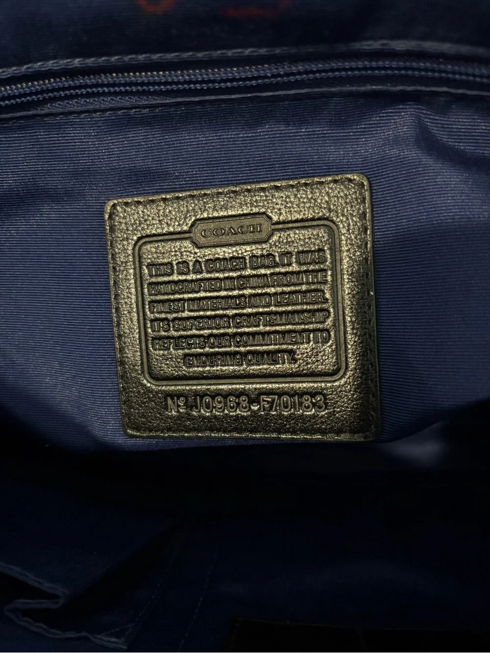 Coach Black Voyager Monogram Canvas Crossbody Messenger Bag